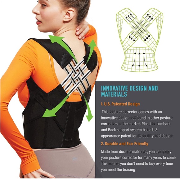 - Caretras Posture Corrector Mens and Women’s Size: L - Picture 5 of 9